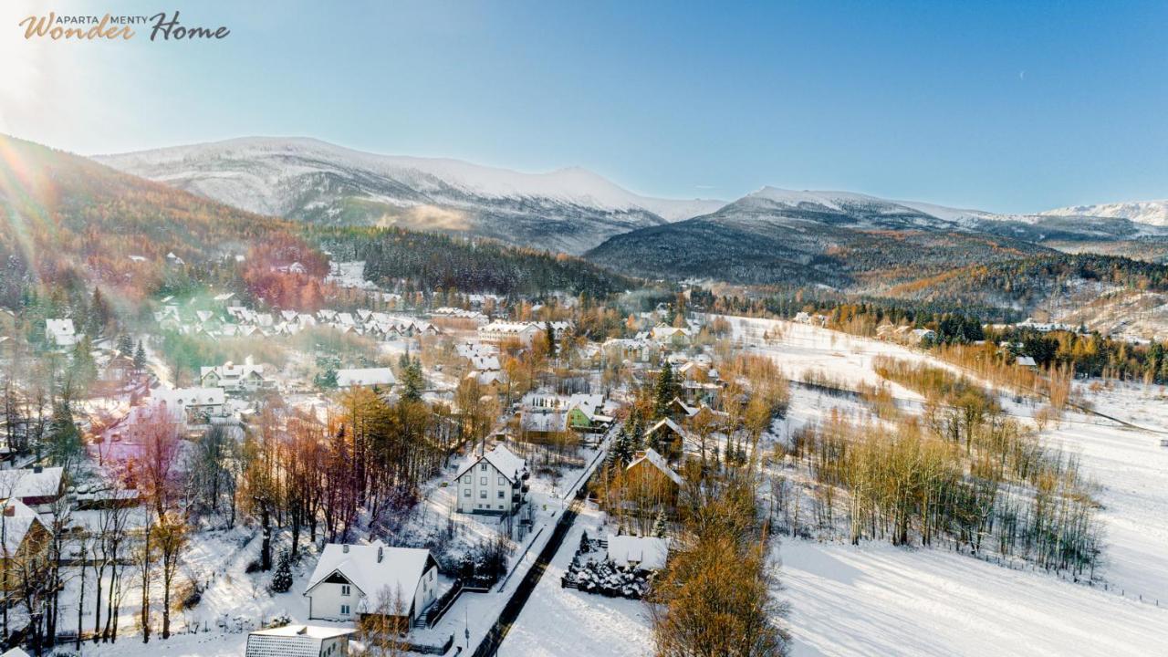 Wonder Home - Apartament Z Garazem, Ogrodkiem, Miejscem Na Grilla I Widokiem Na Karkonosze Karpacz Exteriér fotografie